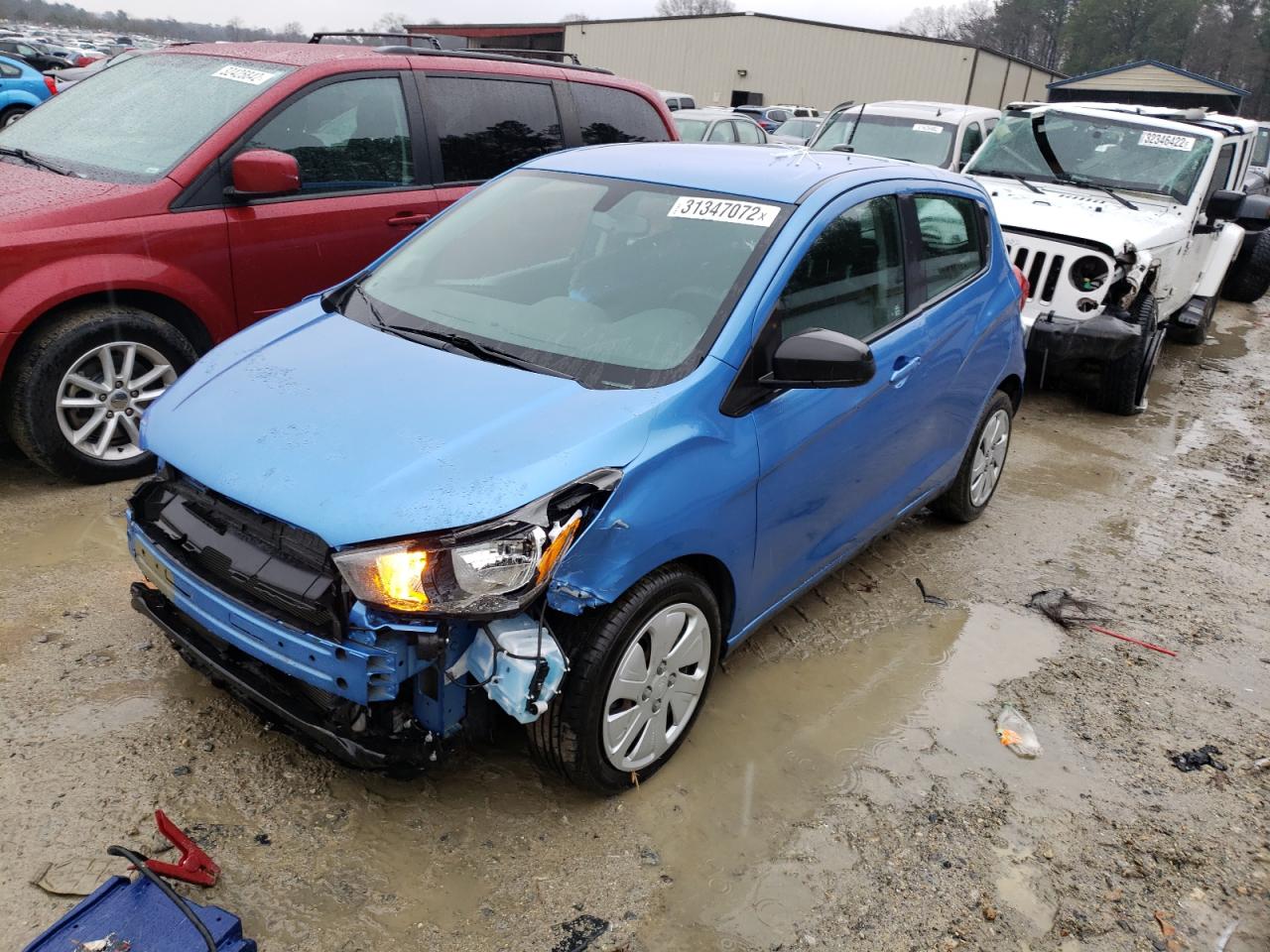 Photo 2 from auction – 2017 CHEVROLET SPARK LS with VIN KL8CB6SA5HC752327