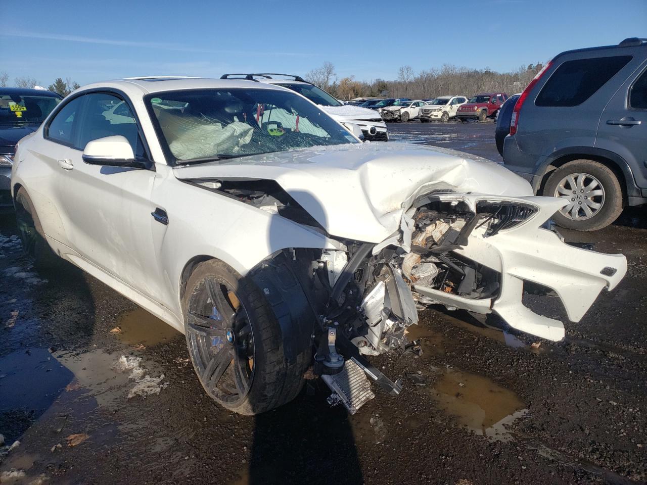 BMW M2 2018 with VIN WBS1J5C57JVD37044 - Photo from auction