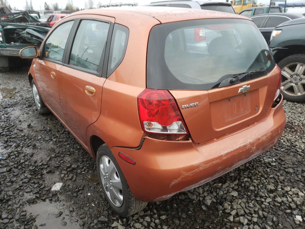 Photo 3 from auction – 2006 CHEVROLET AVEO BASE with VIN KL1TD66616B636995