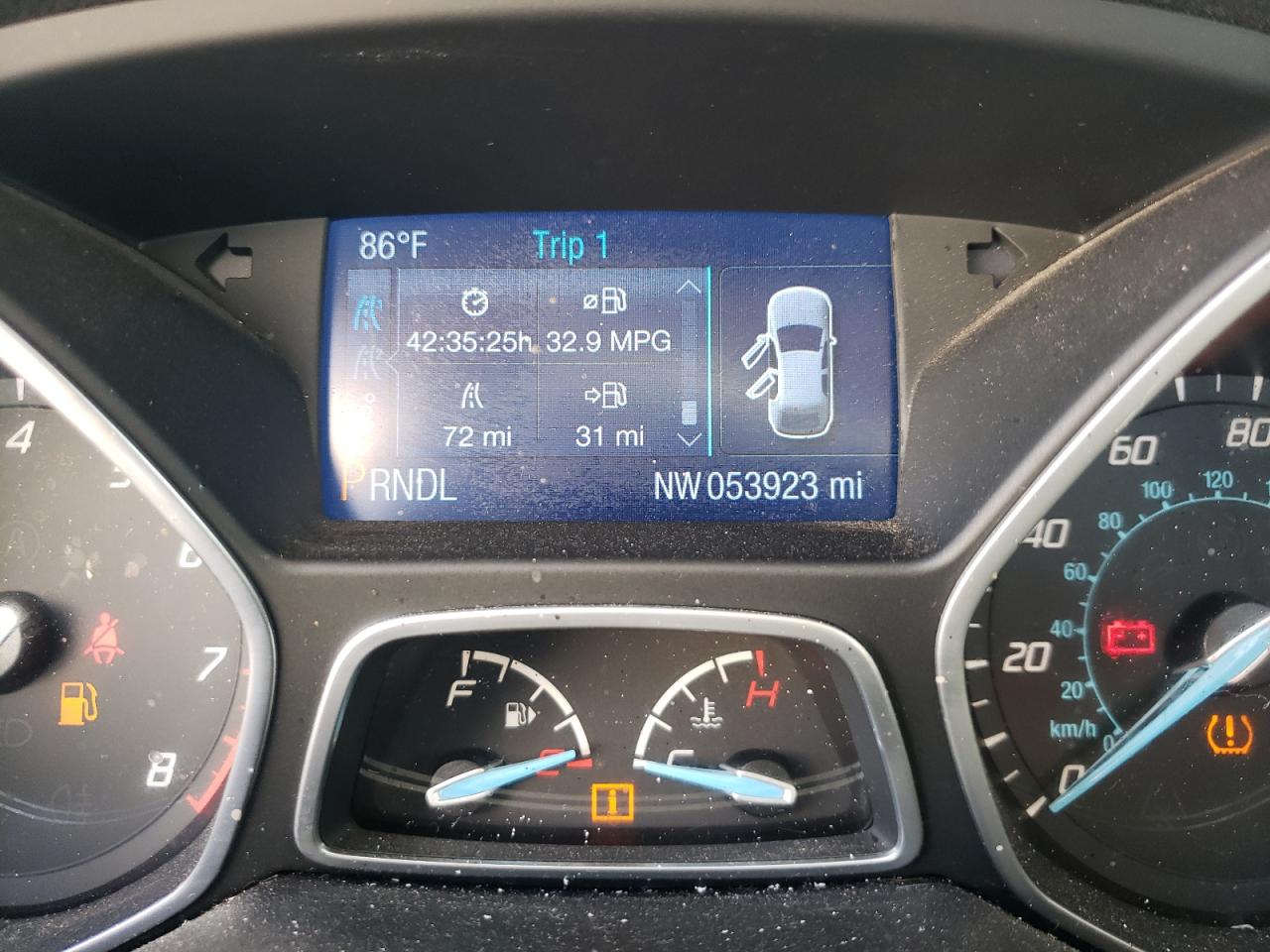 Photo 8 from auction – 2014 FORD FOCUS SE with VIN 1FADP3F28EL208629