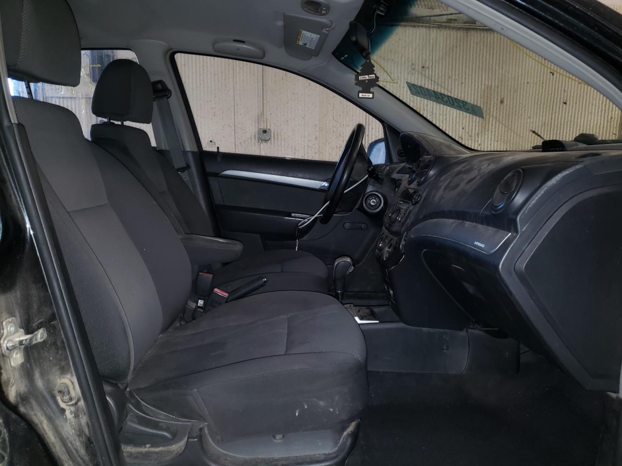 Photo 5 from auction – 2009 CHEVROLET AVEO LS with VIN KL1TD56E19B300043