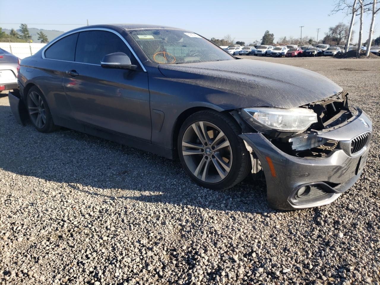 BMW 430I 2017 with VIN WBA4R7C34HK896502 - Photo from auction