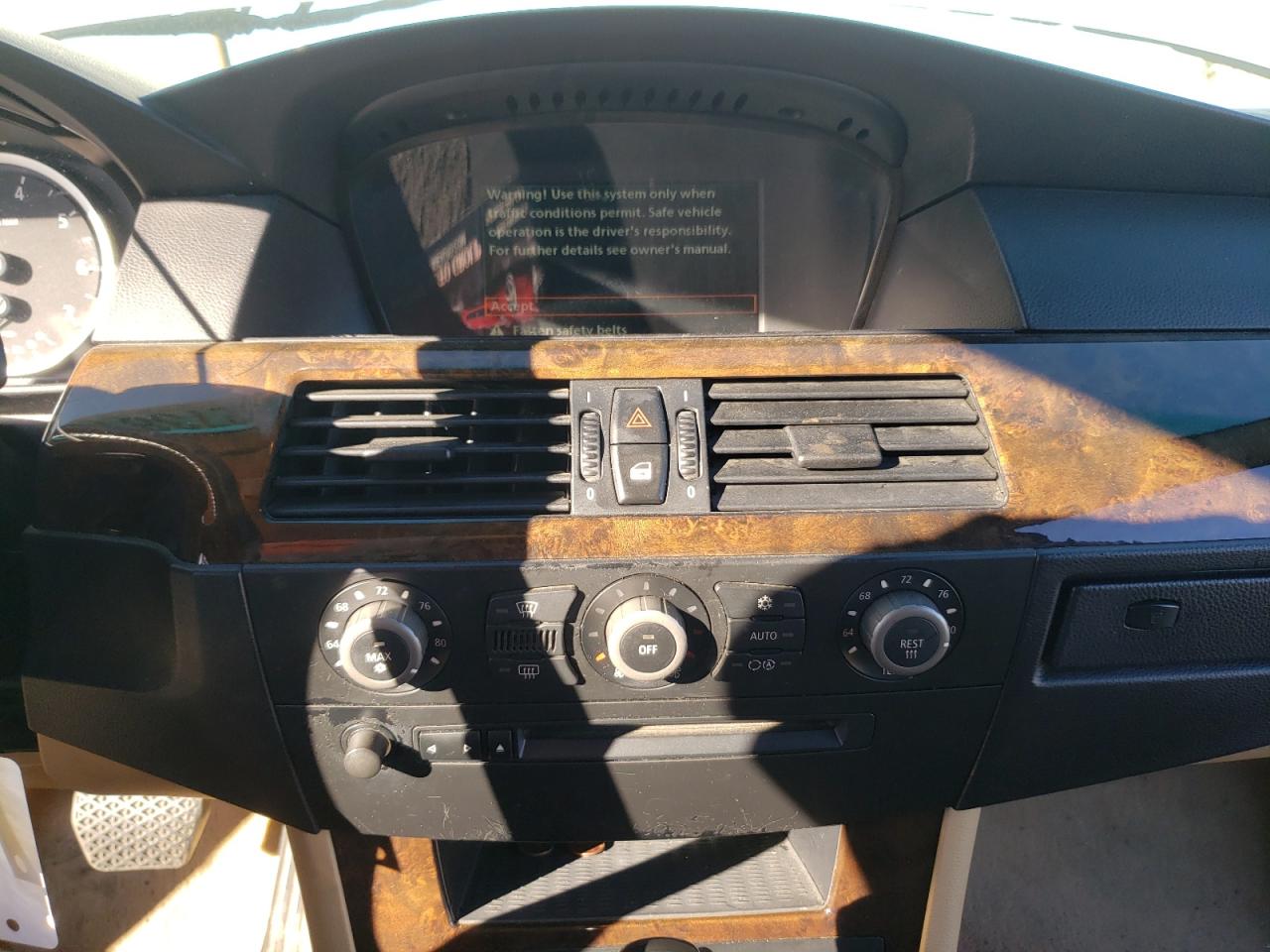 Photo 9 from auction – 2005 BMW 525 I with VIN WBANA53555B861979