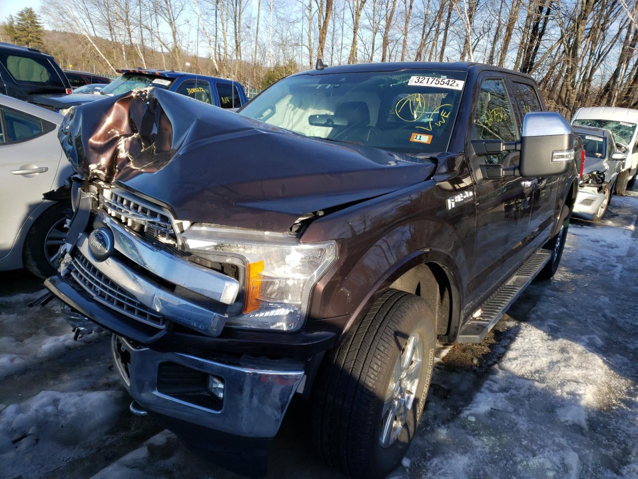 Photo 2 from auction – 2020 FORD F150 SUPER with VIN 1FTEW1E4XLFB26387