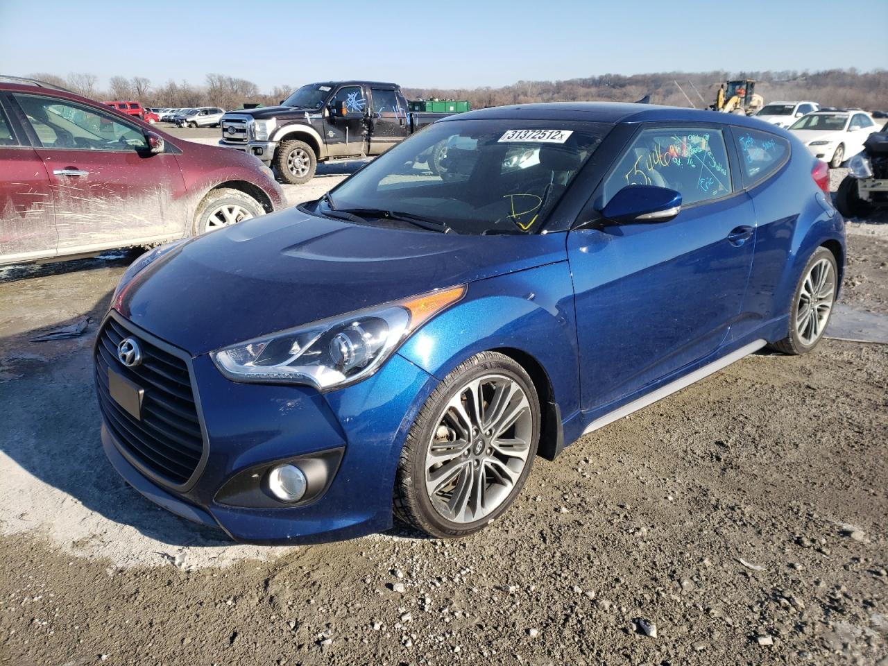 Photo 2 from auction – 2017 HYUNDAI VELOSTER T with VIN KMHTC6AE5HU309822
