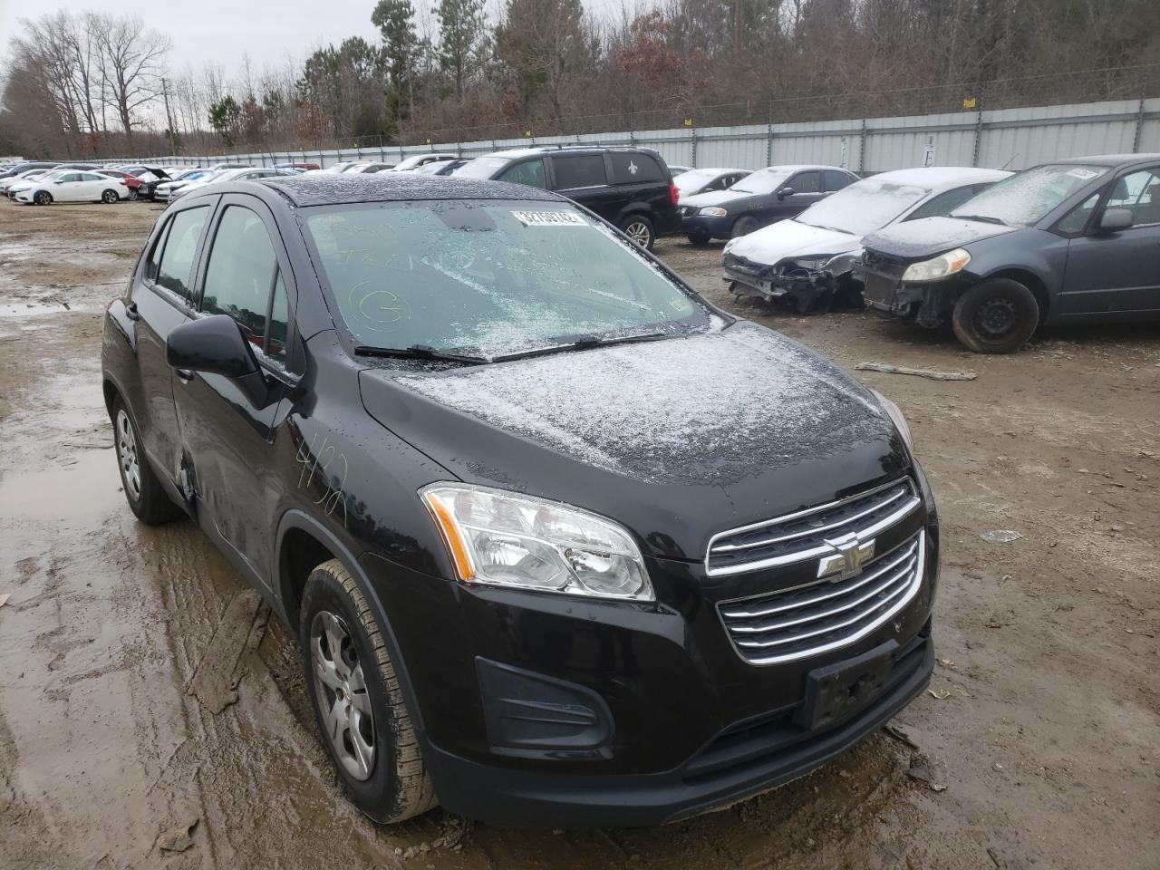 Photo 1 from auction – 2016 CHEVROLET TRAX LS with VIN KL7CJKSB0GB571021