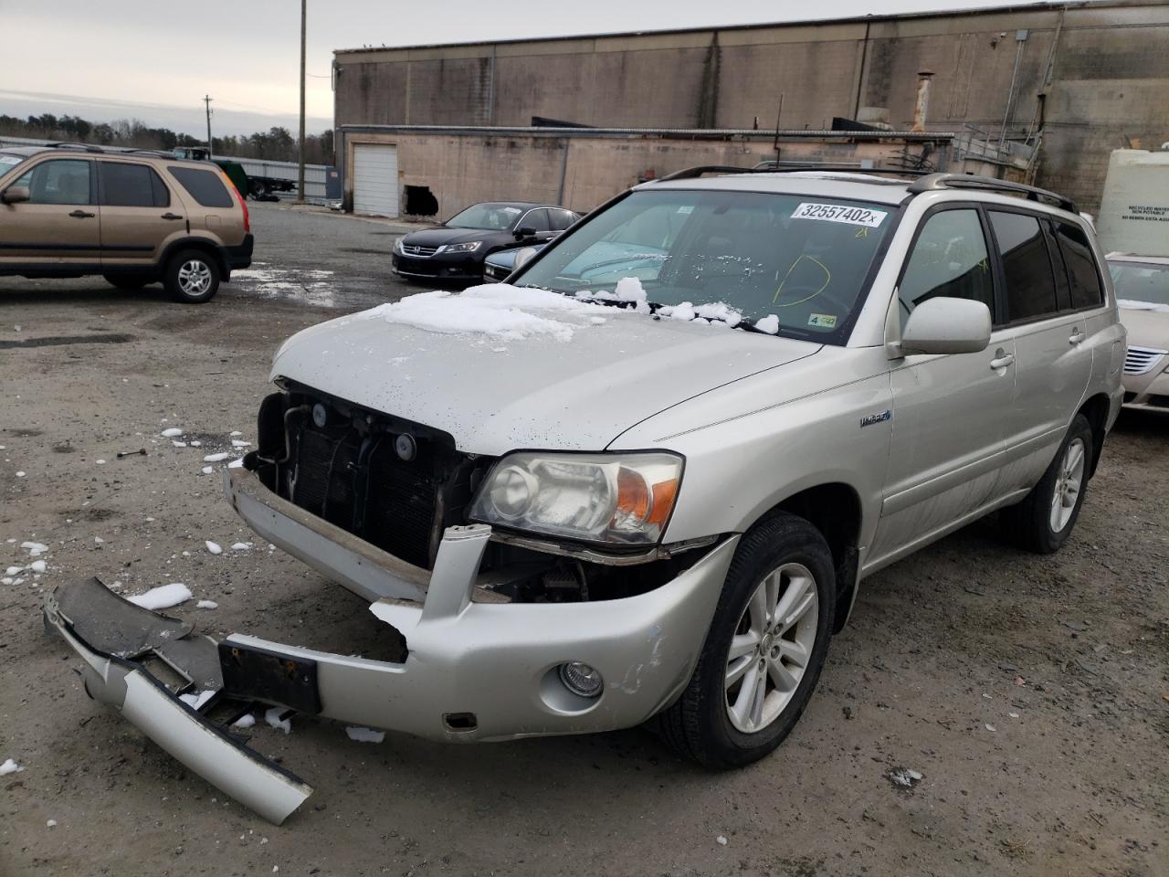 Photo 2 from auction – 2007 TOYOTA HIGHLANDER with VIN JTEHW21A570044053
