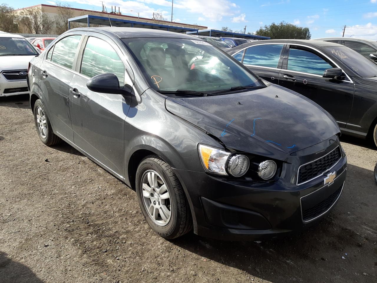 CHEVROLET SONIC LT 2014 with VIN 1G1JC5SB1E4240304 - Photo from auction