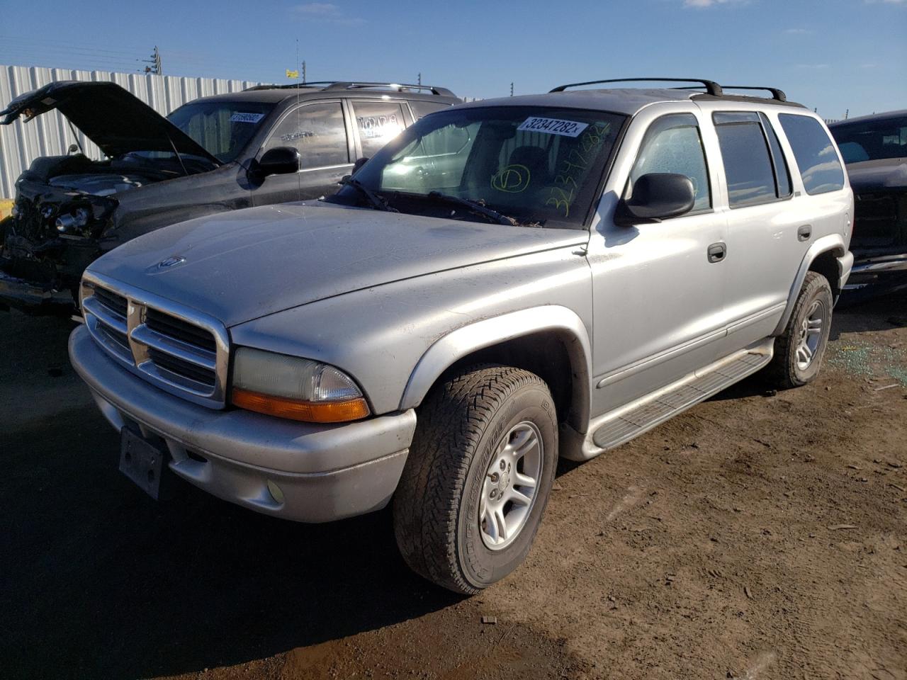 Photo 2 from auction – 2002 DODGE DURANGO SL with VIN 1B4HS48N62F199458
