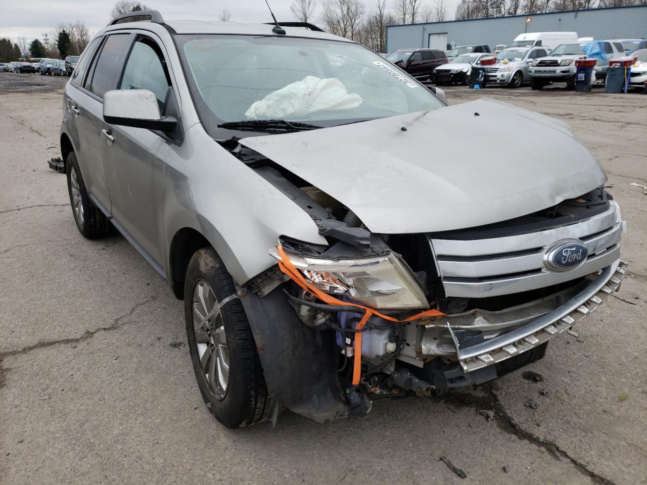 FORD EDGE SEL 2008 with VIN 2FMDK48C28BA49952 - Photo from auction