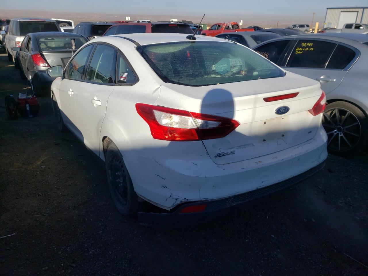 Photo 3 from auction – 2012 FORD FOCUS SE with VIN 1FAHP3F20CL112329