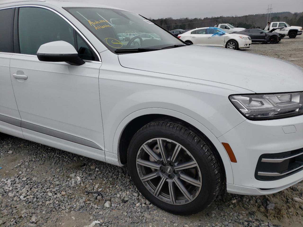 Photo 9 from auction – 2017 AUDI Q7 PREMIUM with VIN WA1LAAF77HD020393