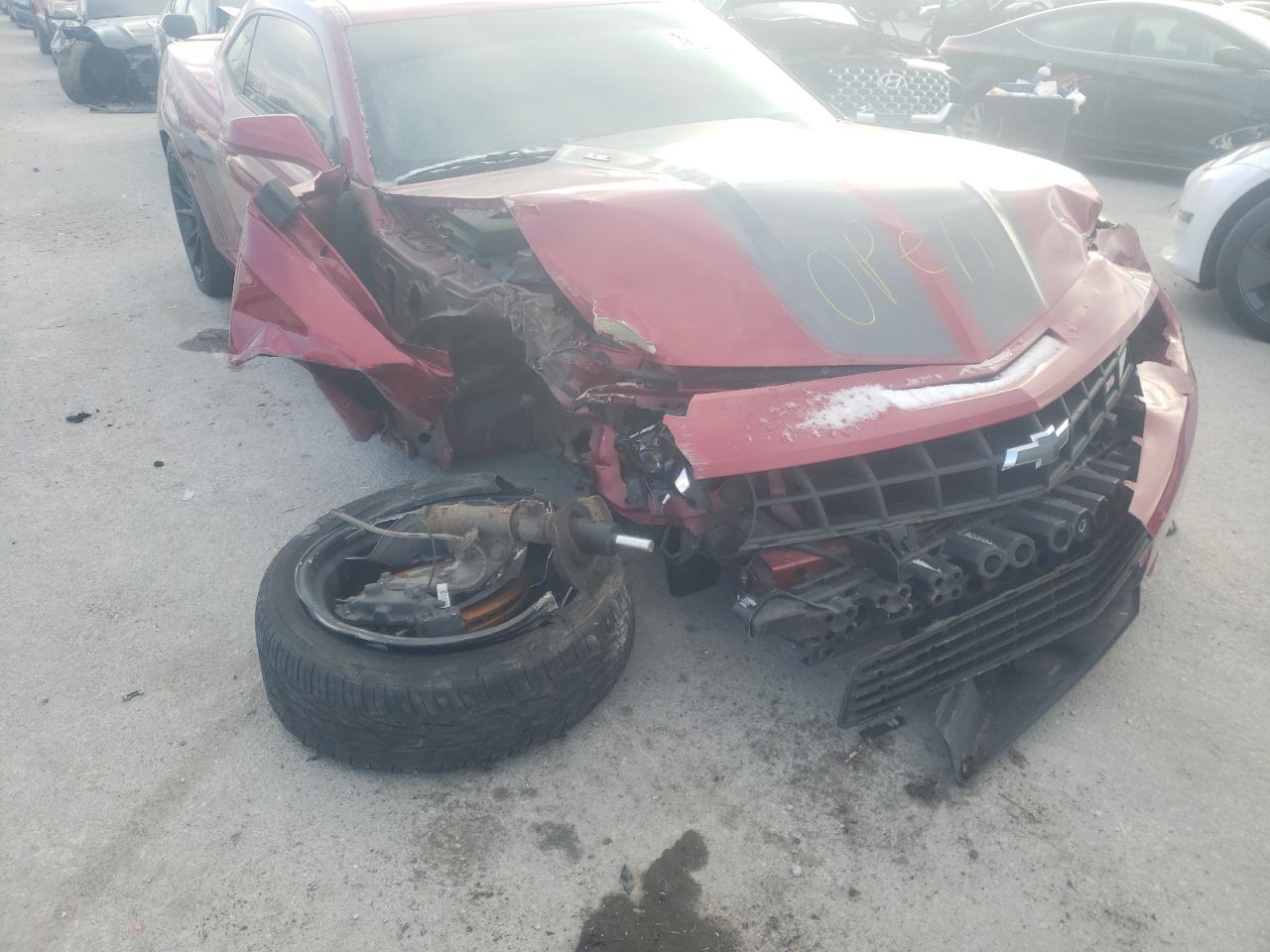 Photo 9 from auction – 2013 CHEVROLET CAMARO 2SS with VIN 2G1FK1EJ5D9159256