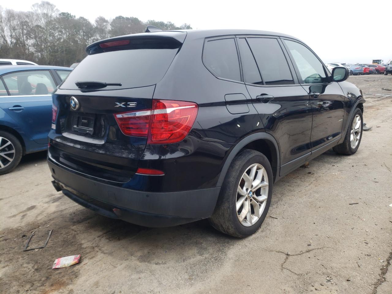 Photo 4 from auction – 2013 BMW X3 XDRIVE2 with VIN 5UXWX9C54D0A30420