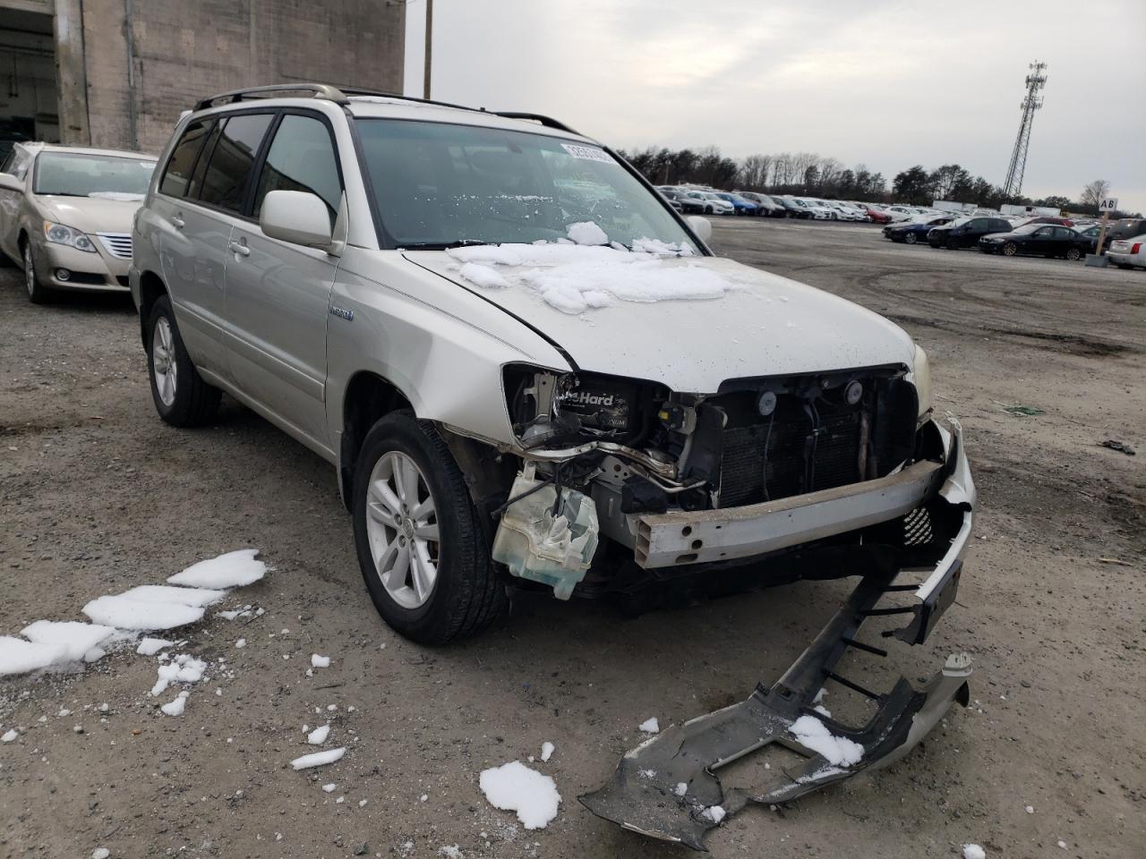 TOYOTA HIGHLANDER 2007 with VIN JTEHW21A570044053 - Photo from auction