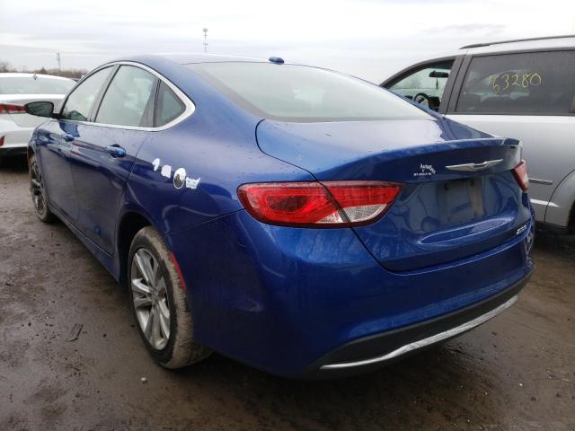 Photo 3 from auction – 2015 CHRYSLER 200 LIMITE with VIN 1C3CCCAB6FN590548