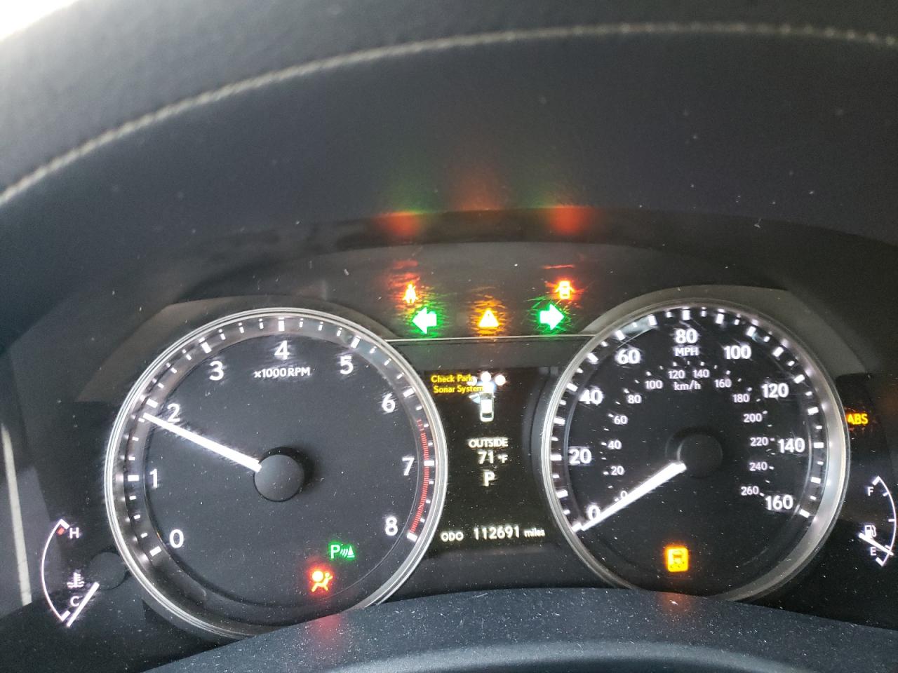 Photo 8 from auction – 2013 LEXUS GS 350 with VIN JTHBE1BL7D5011141