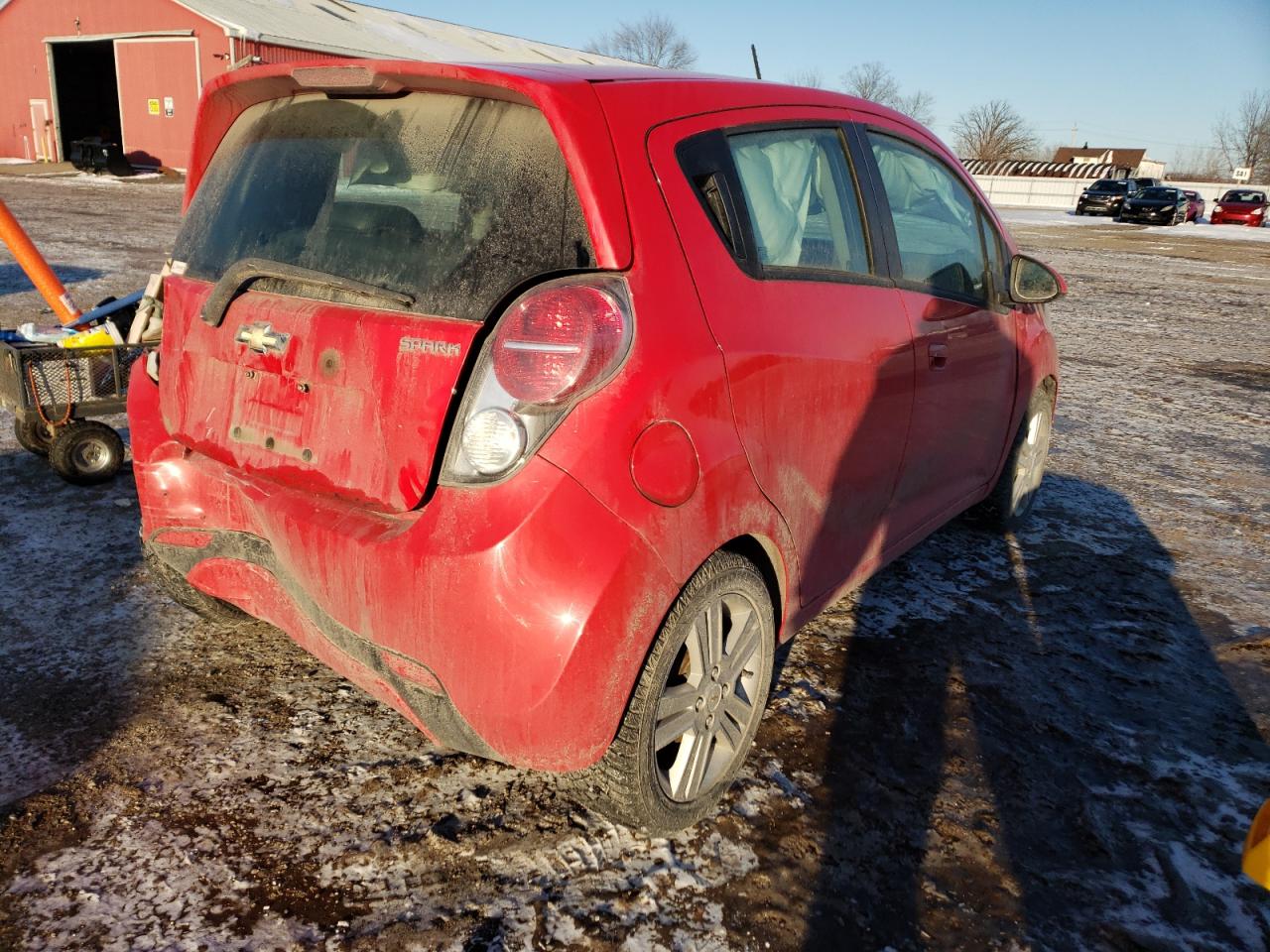 Photo 4 from auction – 2015 CHEVROLET SPARK 1LT with VIN KL8CD6S99FC787532