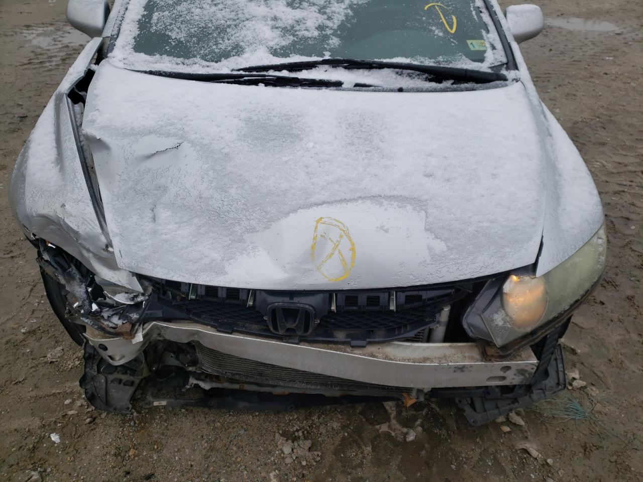 Photo 7 from auction – 2011 HONDA CIVIC LX with VIN 2HGFA1F50BH534602