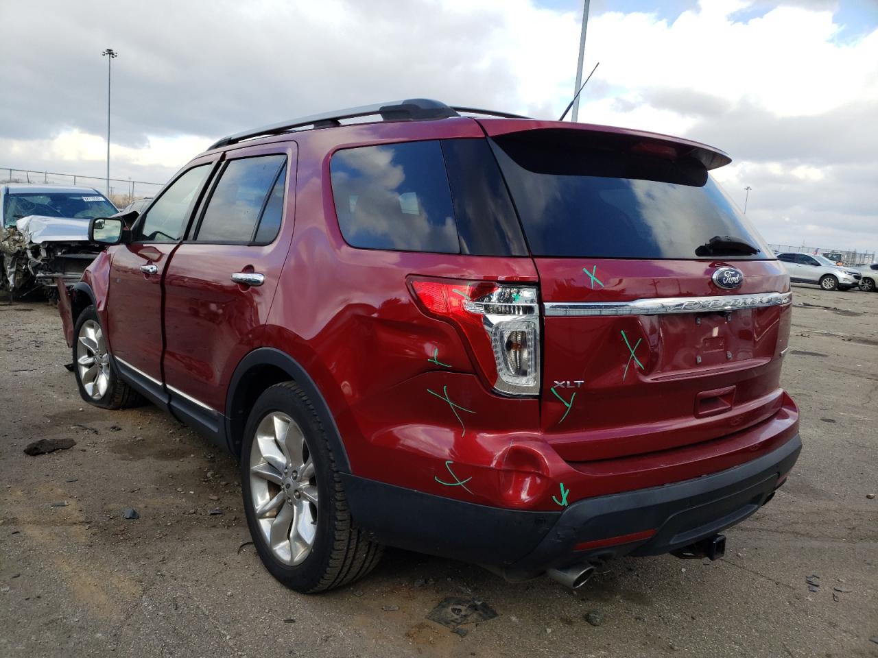 Photo 3 from auction – 2015 FORD EXPLORER X with VIN 1FM5K7D81FGB88371