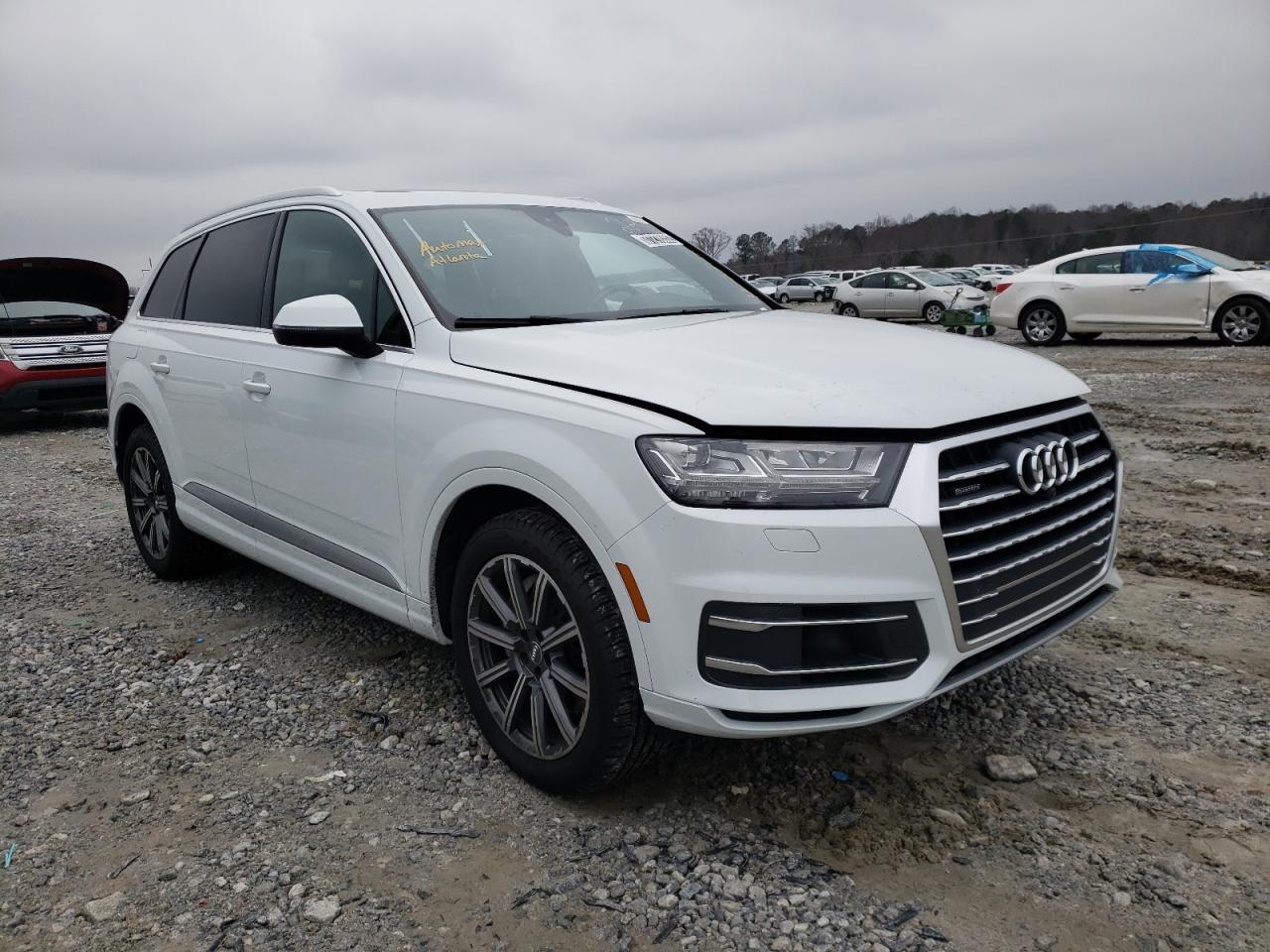 AUDI Q7 PREMIUM 2017 with VIN WA1LAAF77HD020393 - Photo from auction