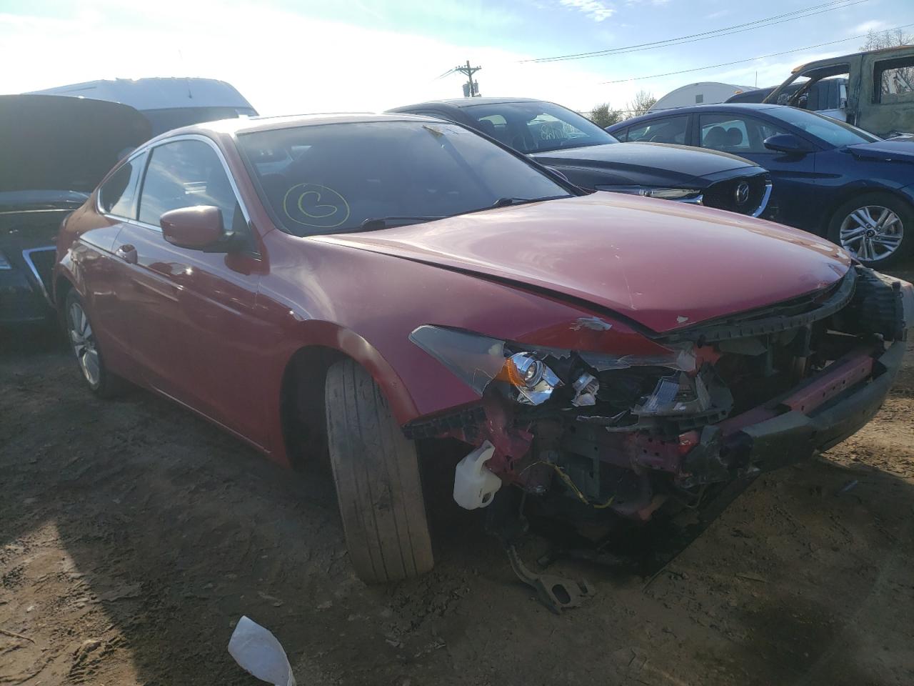 HONDA ACCORD EX 2010 with VIN 1HGCS1B72AA006709 - Photo from auction