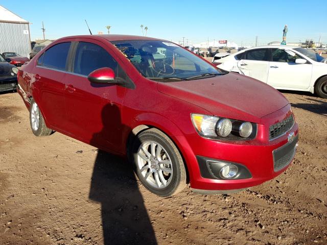 CHEVROLET SONIC LT 2014 with VIN 1G1JC5SH3E4150012 - Photo from auction