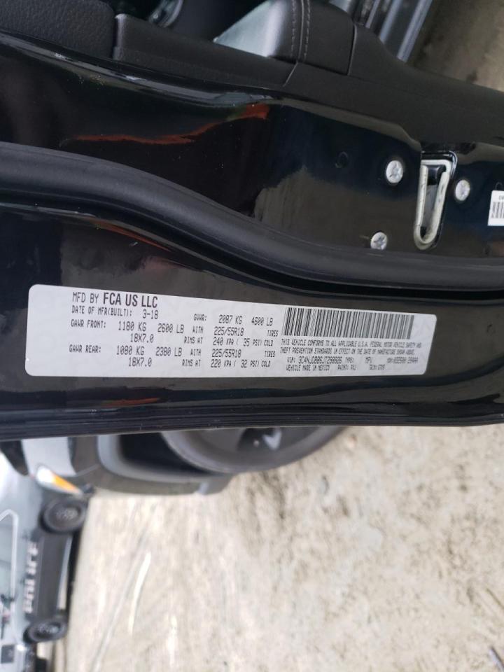 Photo 10 from auction – 2018 JEEP COMPASS LA with VIN 3C4NJDBB6JT298826
