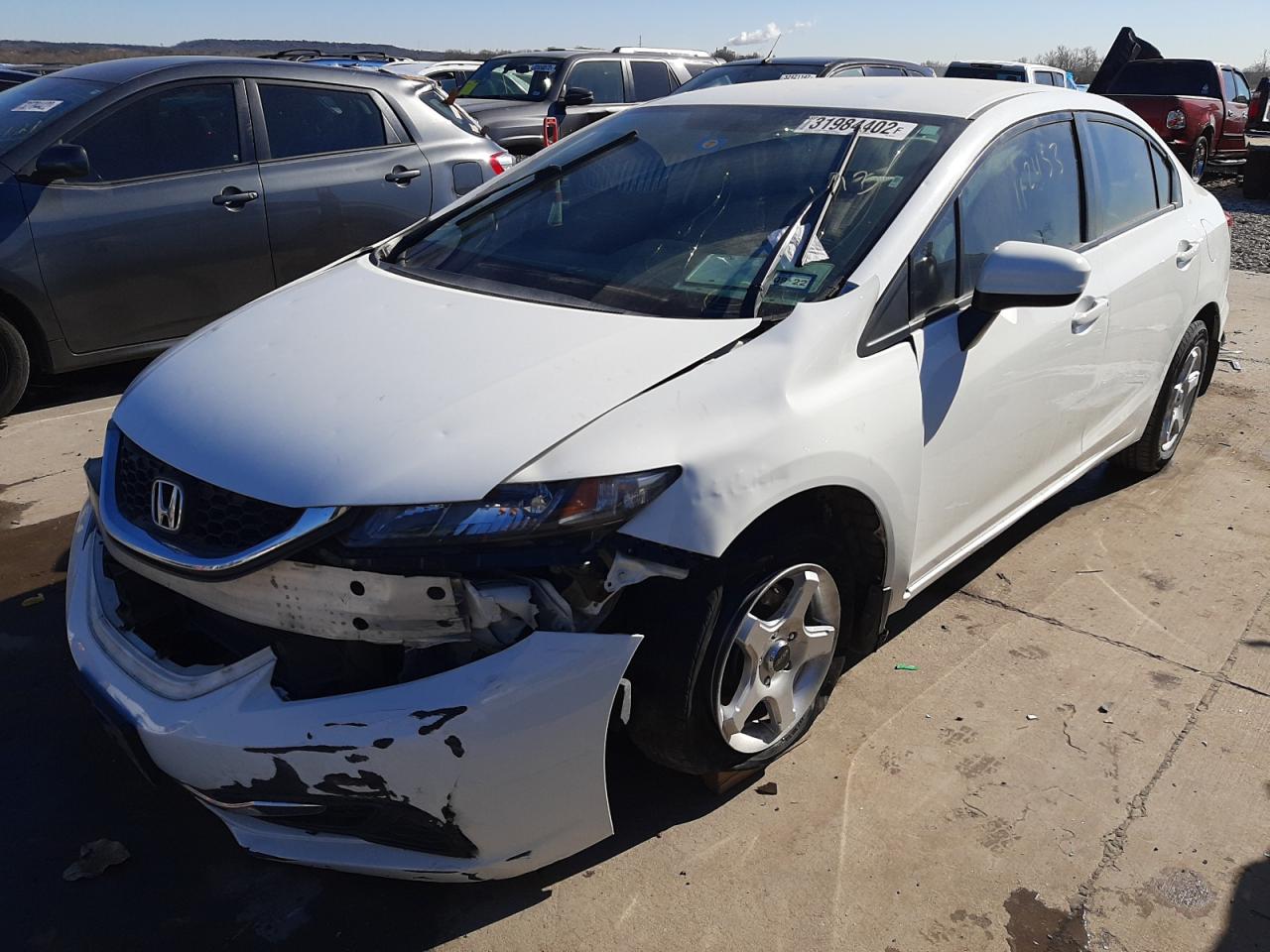 Photo 2 from auction – 2015 HONDA CIVIC SE with VIN 19XFB2F77FE059714