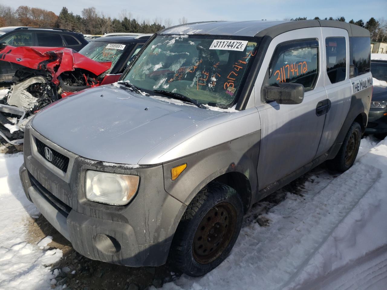 Photo 2 from auction – 2003 HONDA ELEMENT with VIN 5J6YH18523L004887