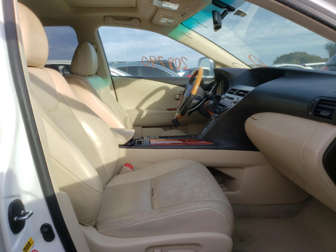 Photo 5 from auction – 2010 LEXUS RX 350 with VIN 2T2ZK1BA6AC035867