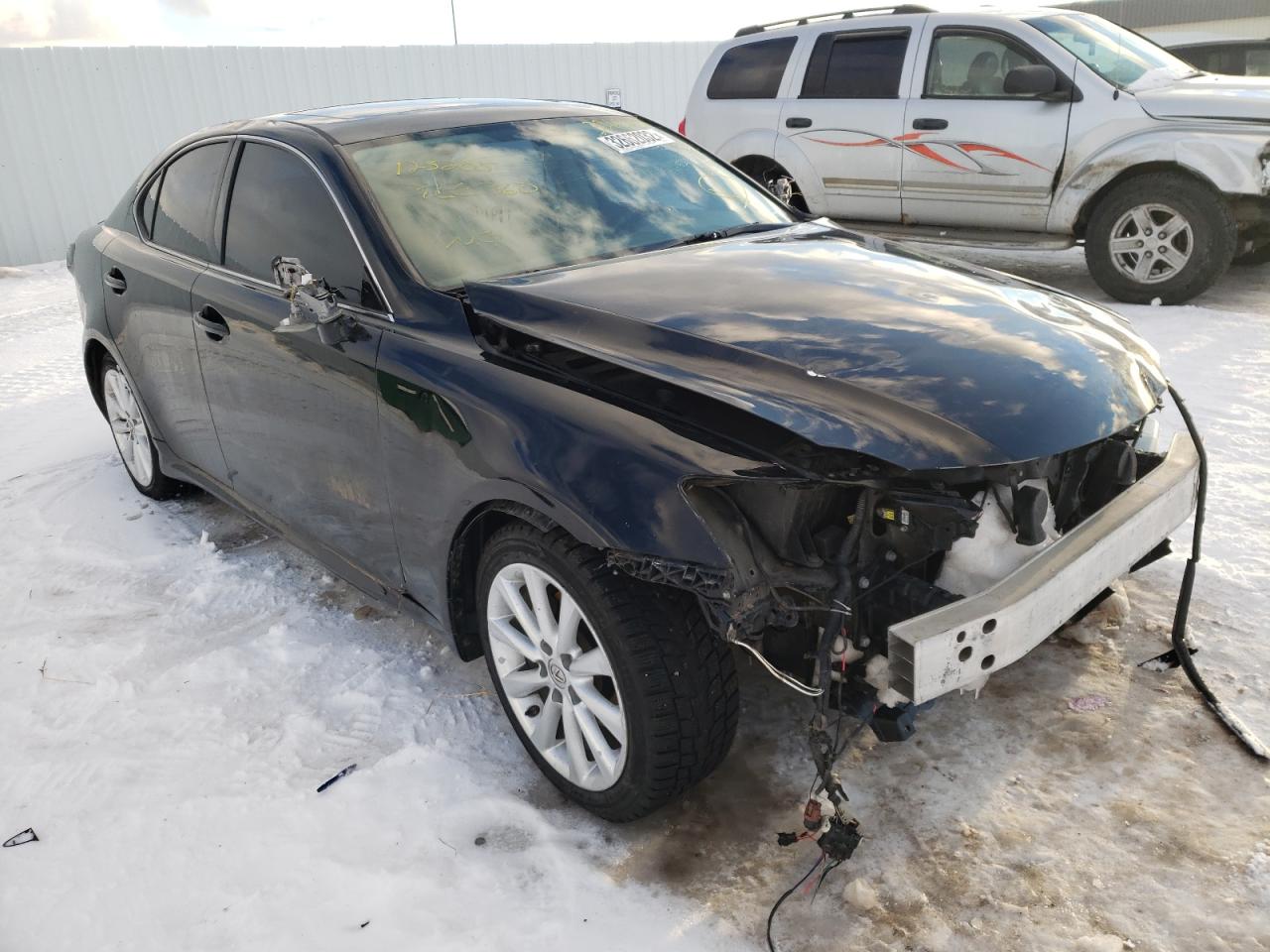 LEXUS IS 250 2010 with VIN JTHBF5C2XA5125205 - Photo from auction