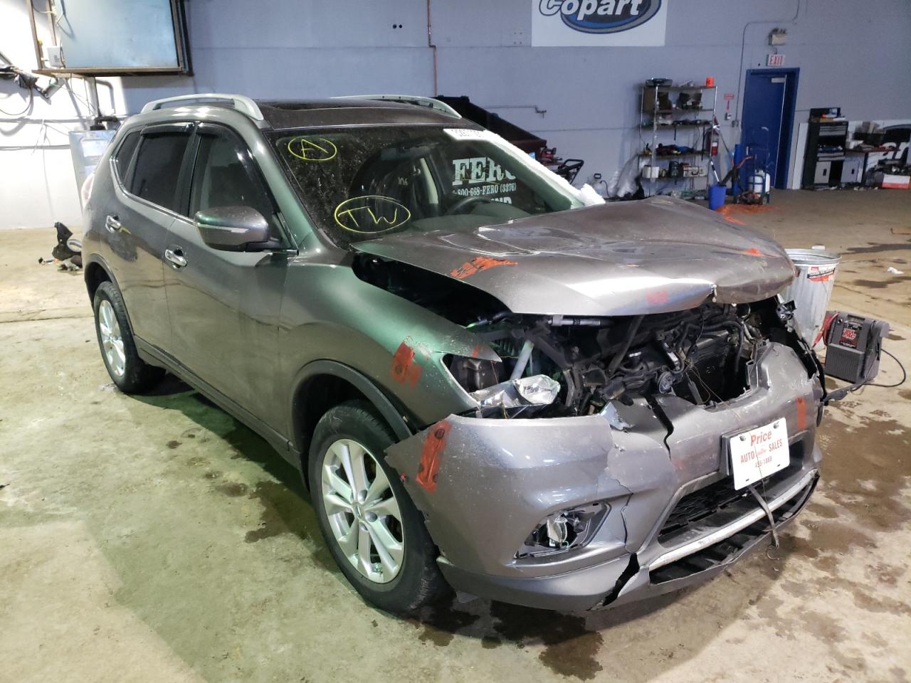 Photo 1 from auction – 2014 NISSAN ROGUE S with VIN 5N1AT2MV6EC767088