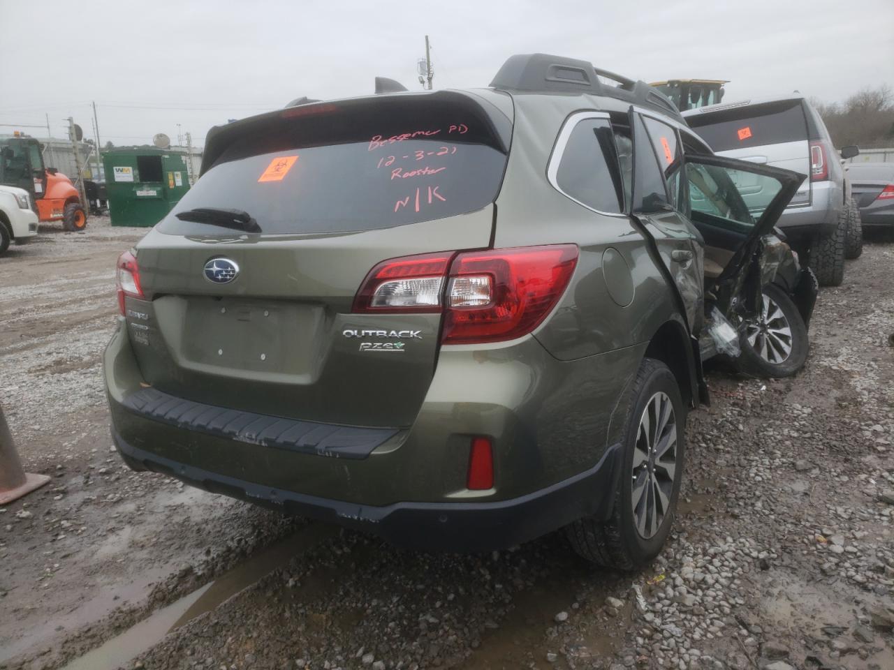 Photo 4 from auction – 2017 SUBARU OUTBACK 2. with VIN 4S4BSANC2H3409098