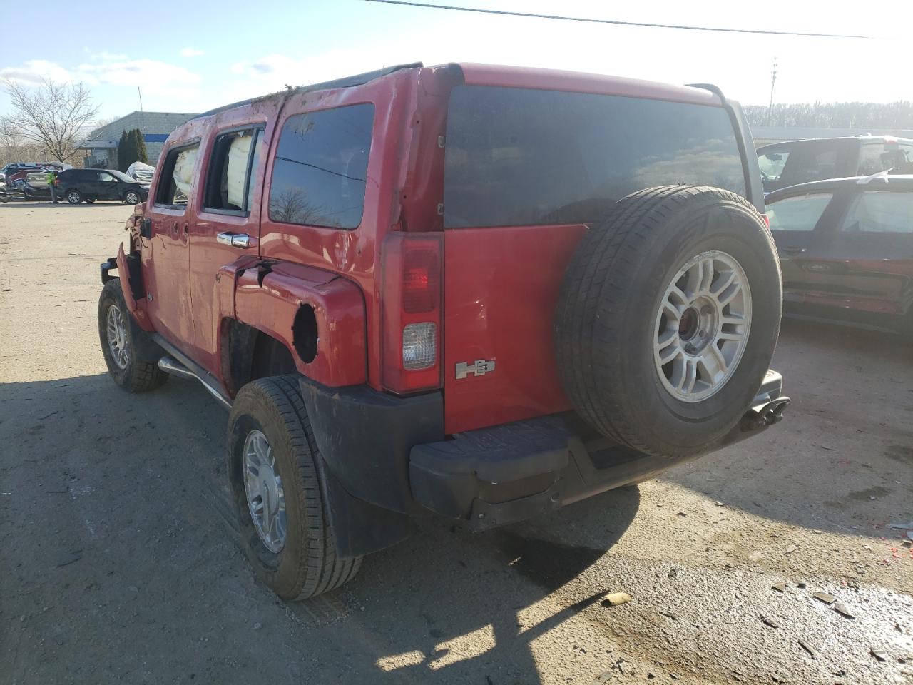 Photo 3 from auction – 2008 HUMMER H3 with VIN 5GTEN13E588156772