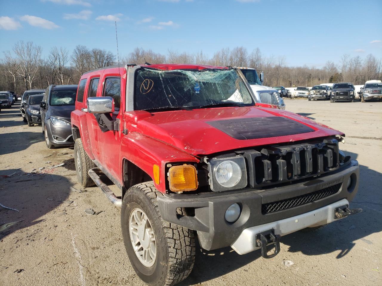 Photo 9 from auction – 2008 HUMMER H3 with VIN 5GTEN13E588156772