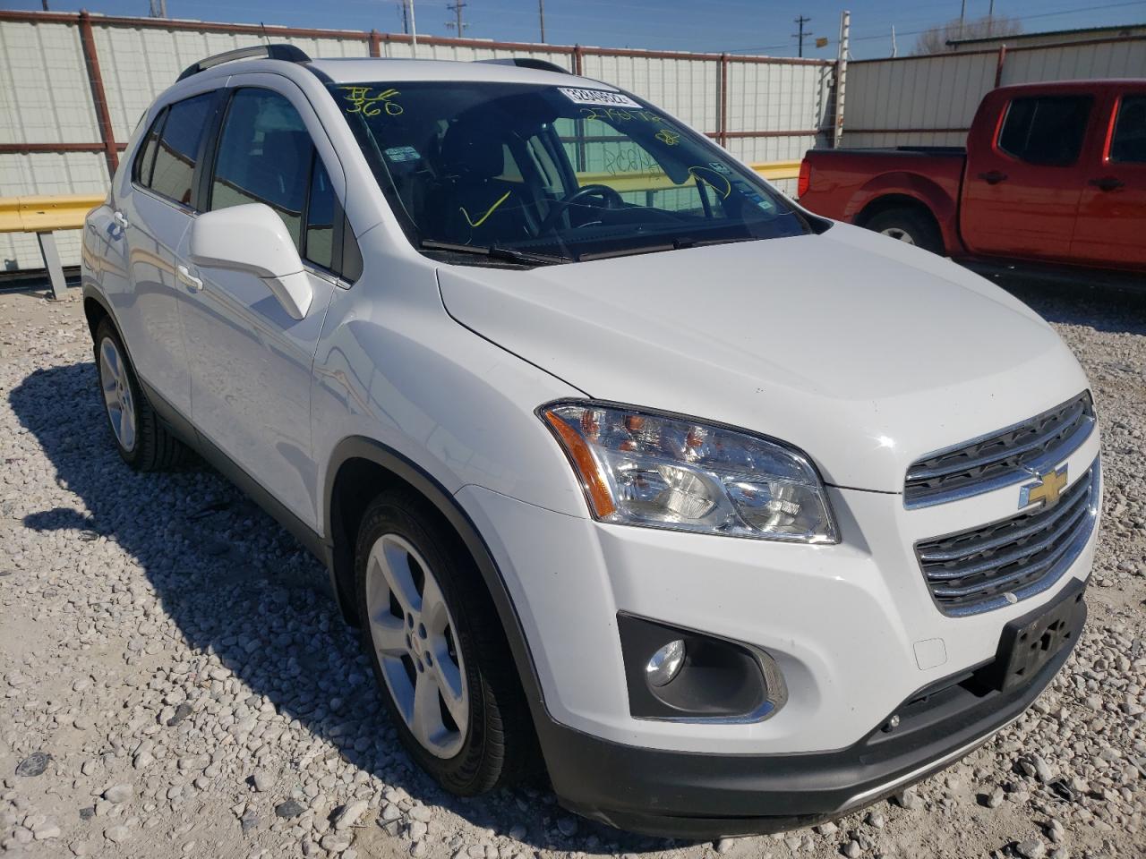 CHEVROLET TRAX LTZ 2016 with VIN 3GNCJMSB7GL278172 - Photo from auction