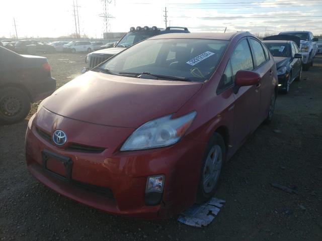 Photo 2 from auction – 2010 TOYOTA PRIUS with VIN JTDKN3DU9A0100382
