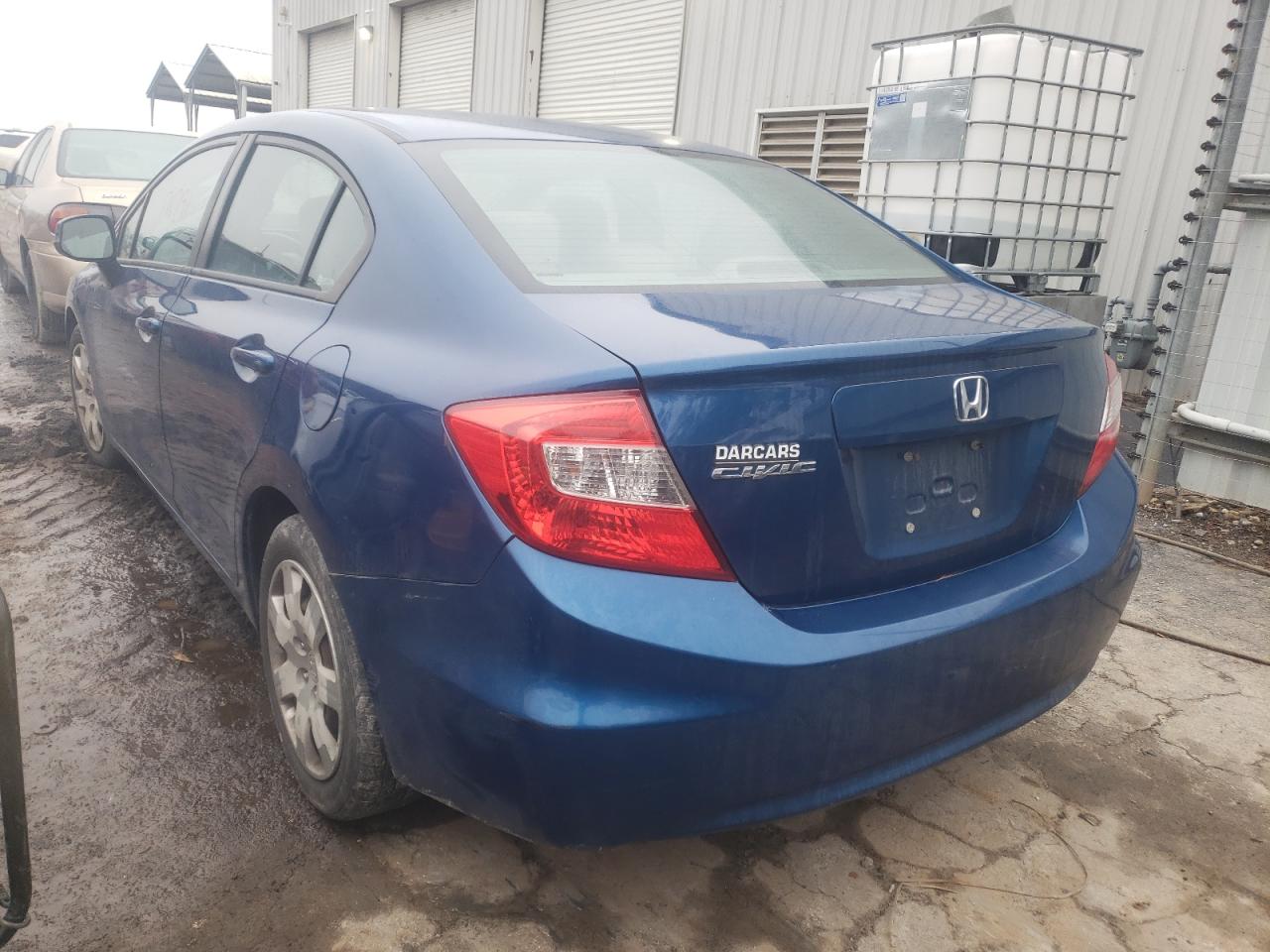 Photo 3 from auction – 2012 HONDA CIVIC LX with VIN 19XFB2F52CE321357