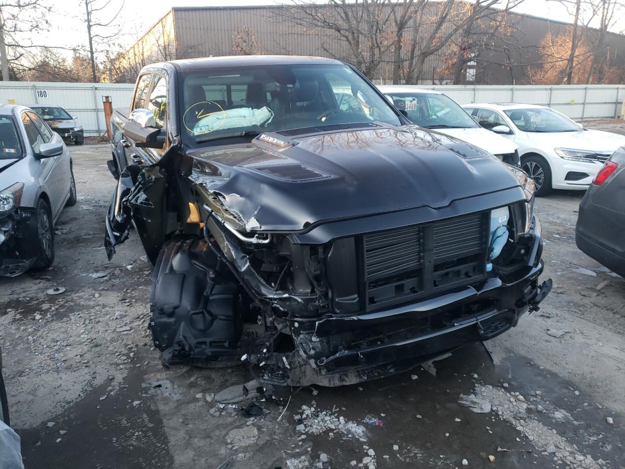 RAM 1500 LARAM 2020 with VIN 1C6SRFJT4LN344326 - Photo from auction