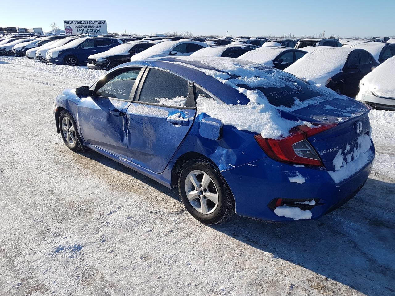 Photo 3 from auction – 2016 HONDA CIVIC LX with VIN 2HGFC2F58GH026644