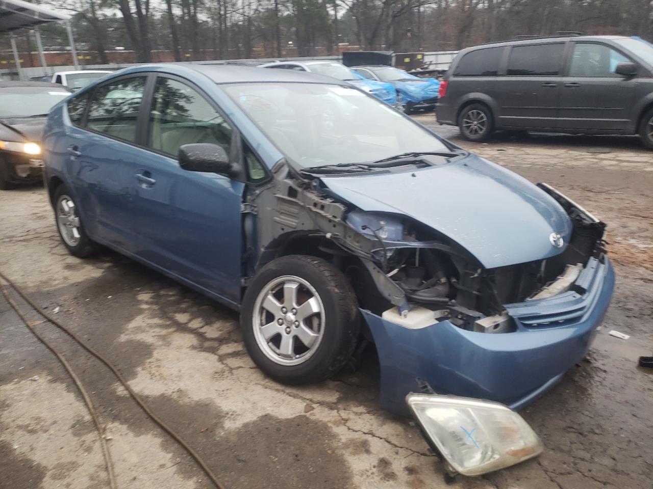 TOYOTA PRIUS 2005 with VIN JTDKB20U553073940 - Photo from auction