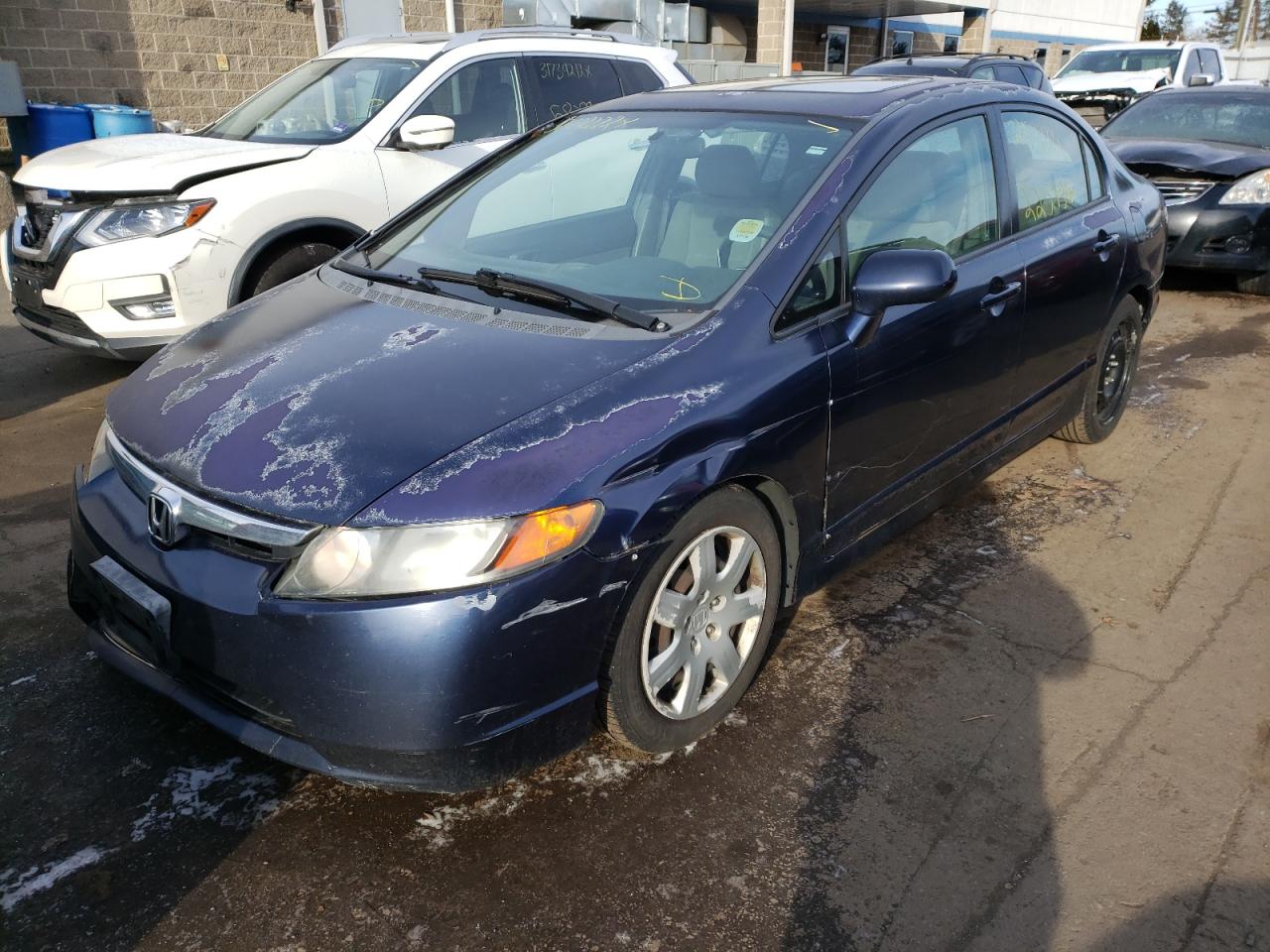 Photo 2 from auction – 2007 HONDA CIVIC LX with VIN 2HGFA16547H503330