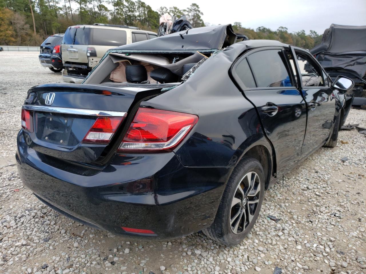 Photo 4 from auction – 2015 HONDA CIVIC EX with VIN 19XFB2F84FE022046