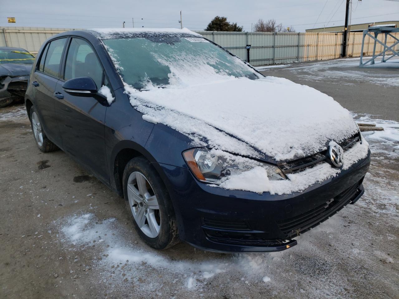 Photo 1 from auction – 2017 VOLKSWAGEN GOLF S with VIN 3VW217AU2HM073439