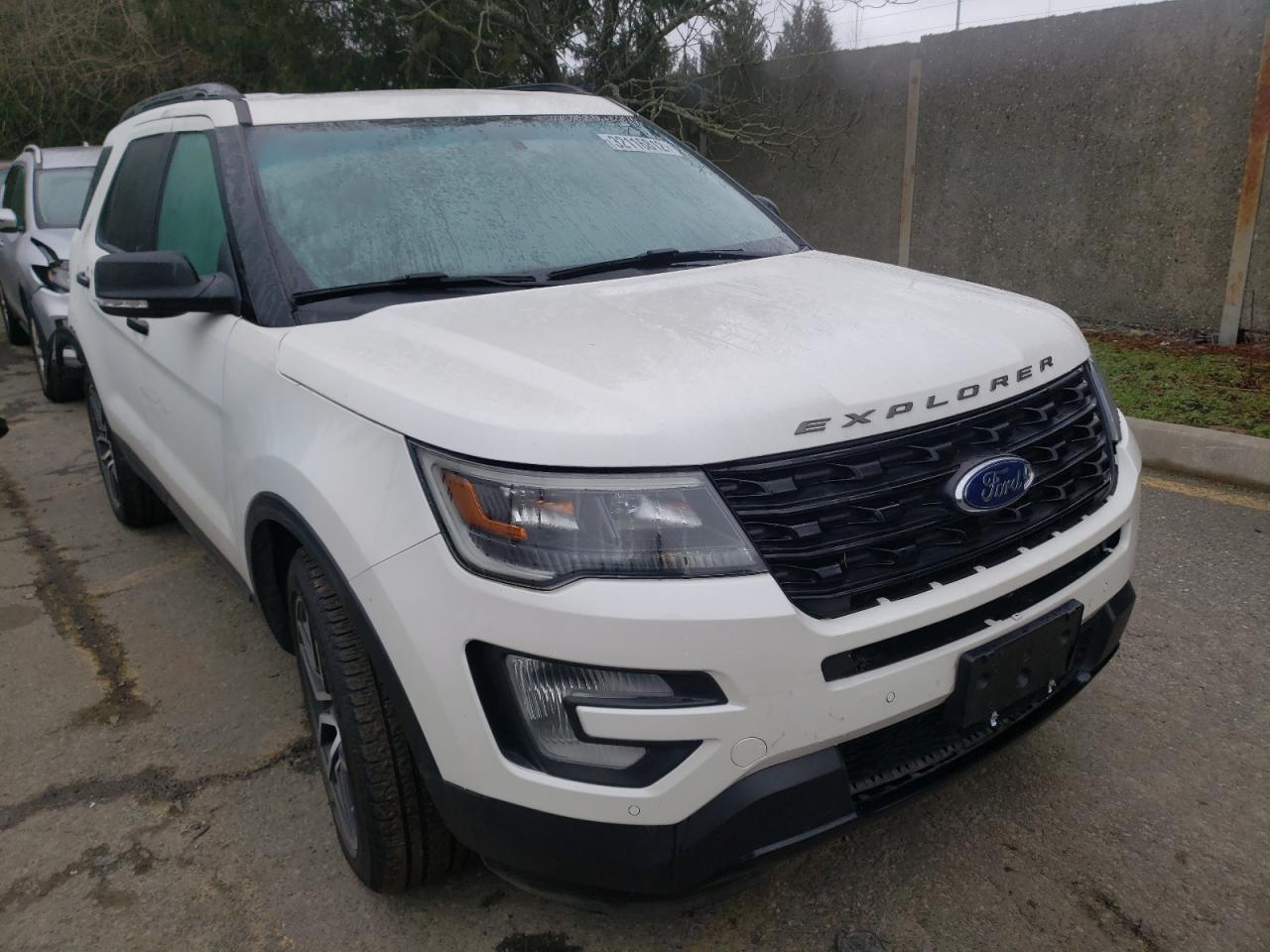 FORD EXPLORER S 2016 with VIN 1FM5K8GT6GGC74671 - Photo from auction