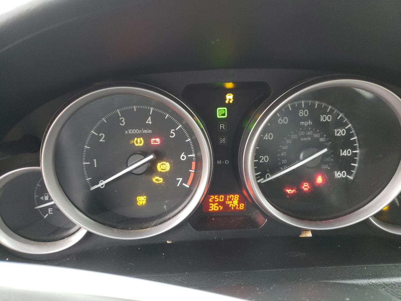 Photo 8 from auction – 2010 MAZDA 6 I with VIN 1YVHZ8CH7A5M10768