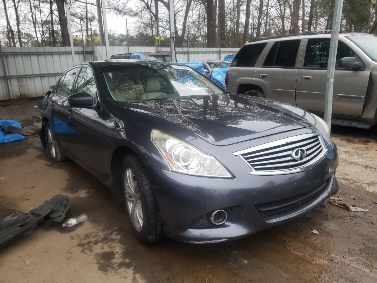 INFINITI G37 2011 with VIN JN1CV6AR9BM356234 - Photo from auction
