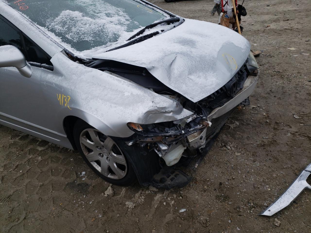 Photo 9 from auction – 2011 HONDA CIVIC LX with VIN 2HGFA1F50BH534602