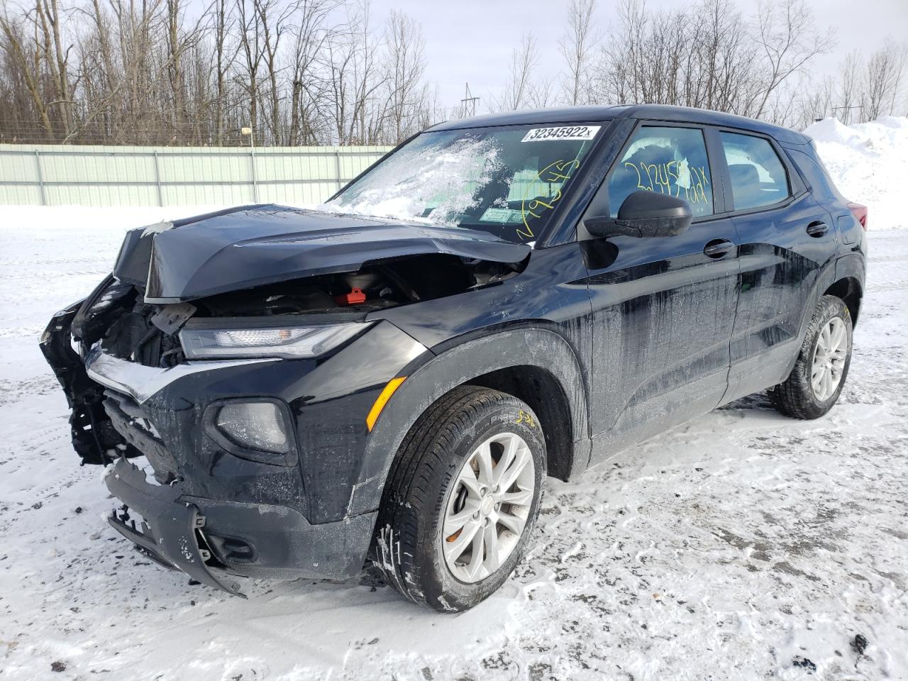 Photo 2 from auction – 2021 CHEVROLET TRAILBLAZE with VIN KL79MNSL0MB026122